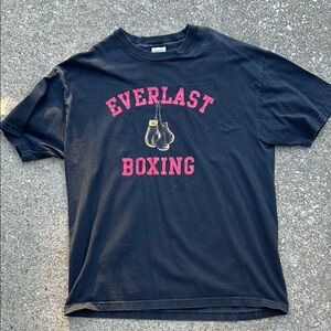 Everlast Men's Black Boxing T-Shirt